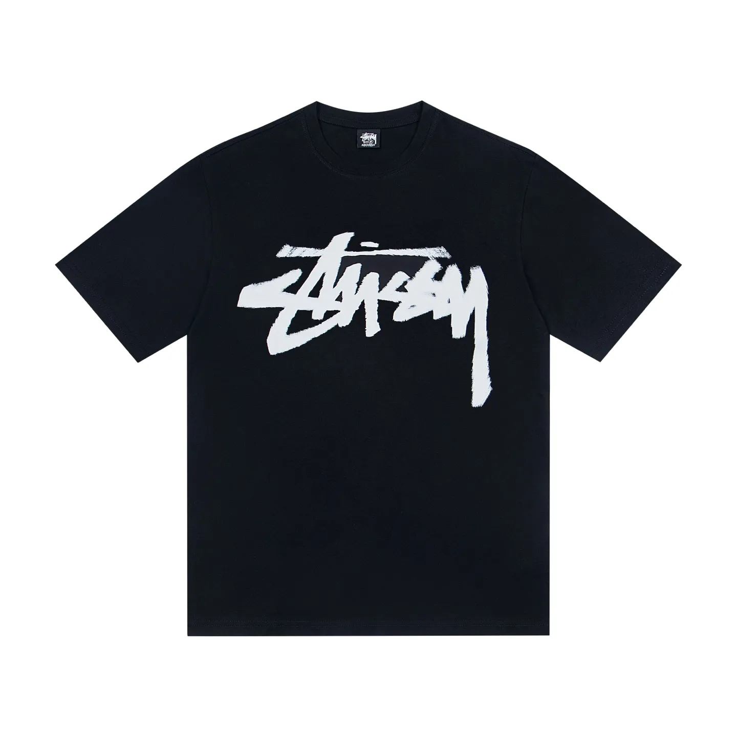 XY 134# P55 （ Quality ） Stussy Retro T Same Style ：Black White Size：S M L XL ： 260 ：